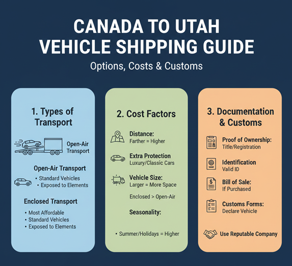 Canada to Utah