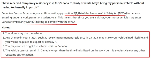 Importing a Truck From the USA to Canada